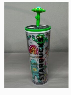 NWT Starbucks Limited Edition School Doodle Tumbler